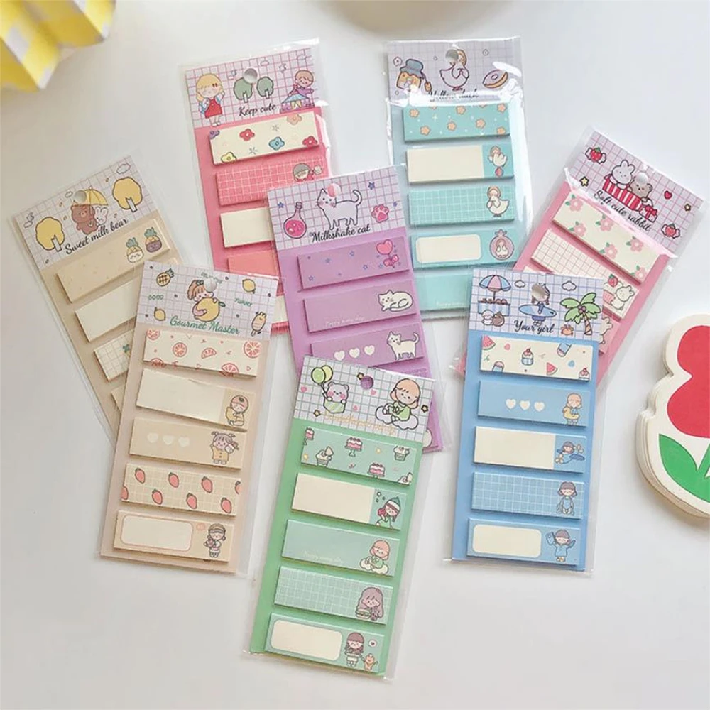 

100 листов, милые Стикеры для записей, классификация, милые наклейки на индексы для рук, украшение для девочек «сделай сам»