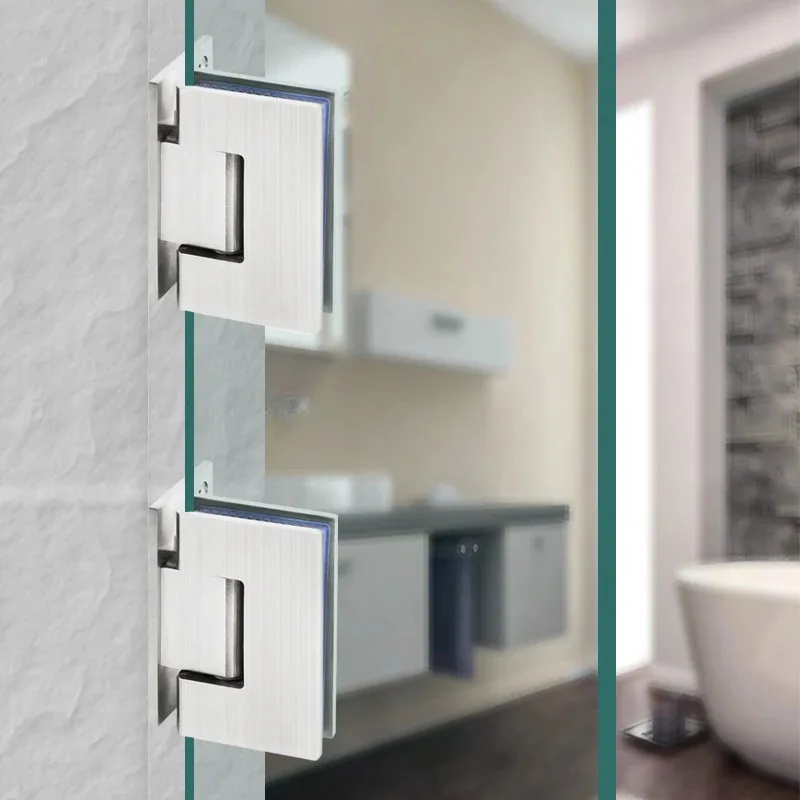 Kensharp 90 градусов душевая комната нержавеющая сталь настенный на стекло петля