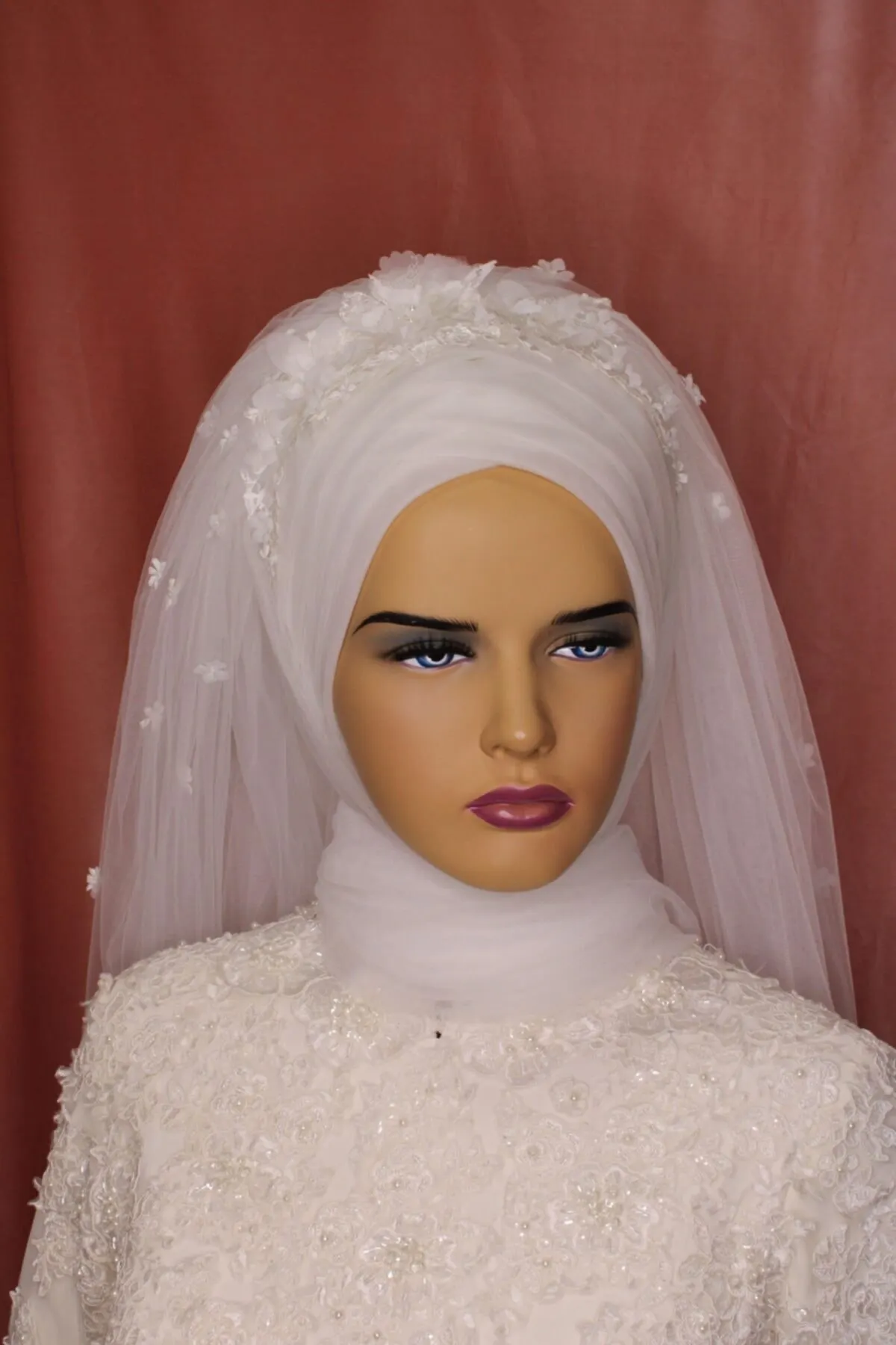 

Bridal Accessories Ready Made Veil Wedding Handmade For Bride And Bridesmaids