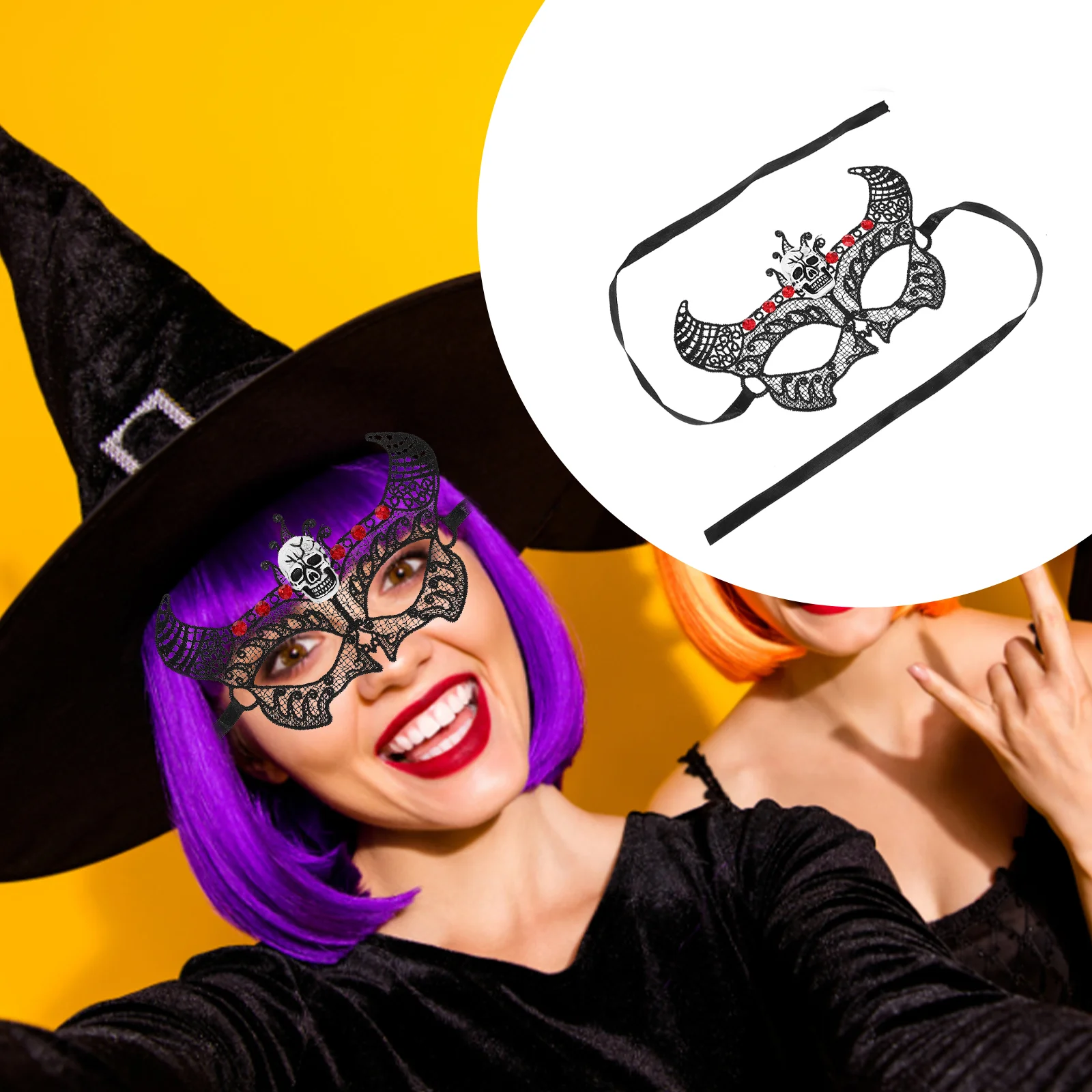 

Masquerade Lace Partycostumewomen Veil Blackdecorative Eye Prop Accessoriesface Venetianball Womanadult Mascarade Dancing