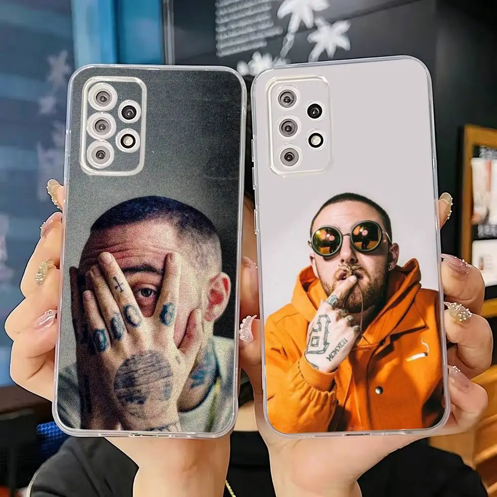 Фото Прозрачный мягкий силиконовый чехол для телефона Mac Miller Rapper Honor для Samsung S25 S24 S23 S22 S21 S20 S10 FE Note 20 Ultra Plus №1