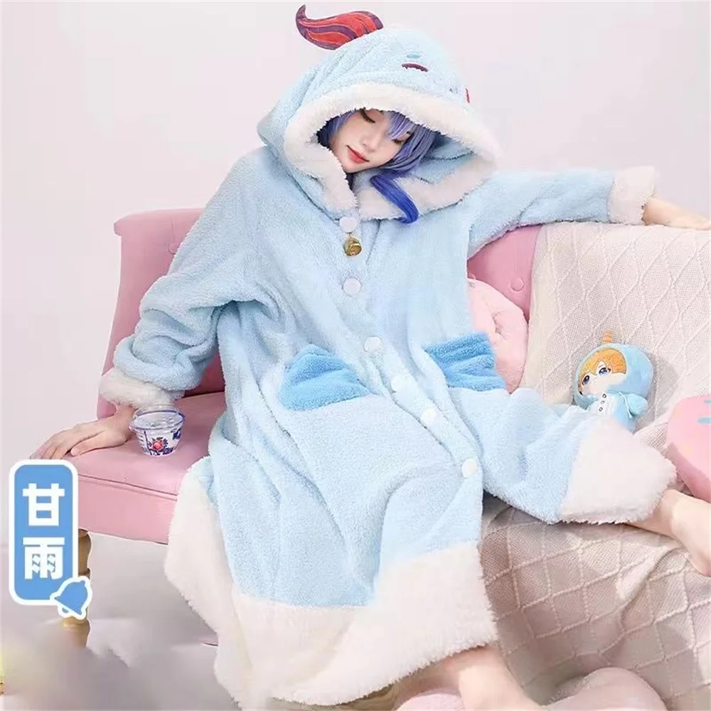 Genshin Impact Xiao Hutao Ghost Wanderer Traveler Kazuha Косплей Одеяло Плащ Накидка Забавная флисовая