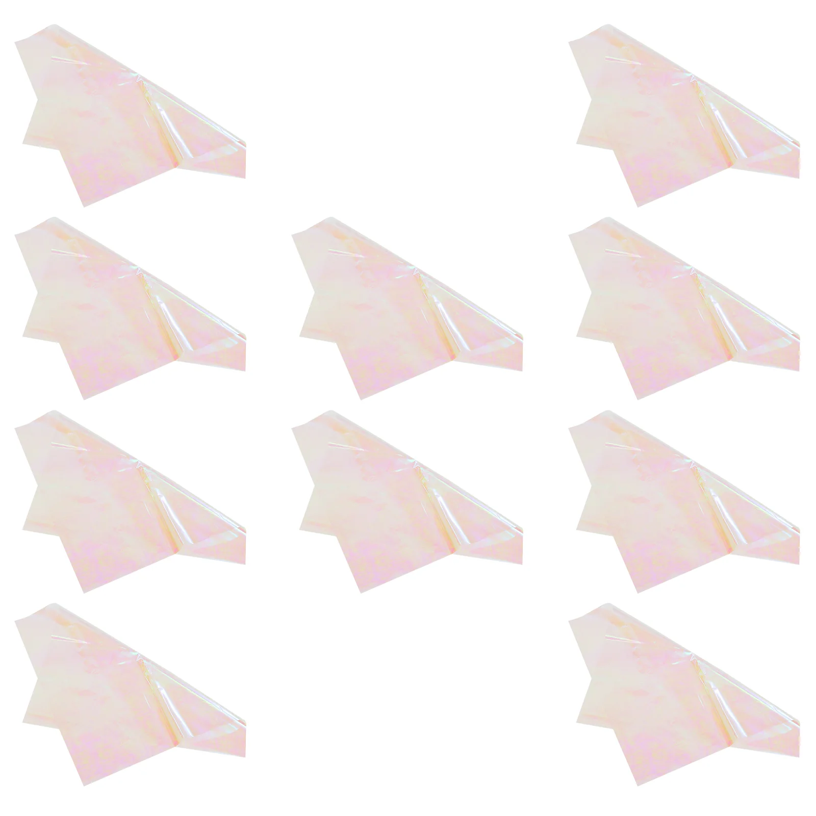 10 Sheets of Cellophane Wrap Film Cellophane Wrap Paper cellophane wrap roll for Flower Wrapping Cookies Present