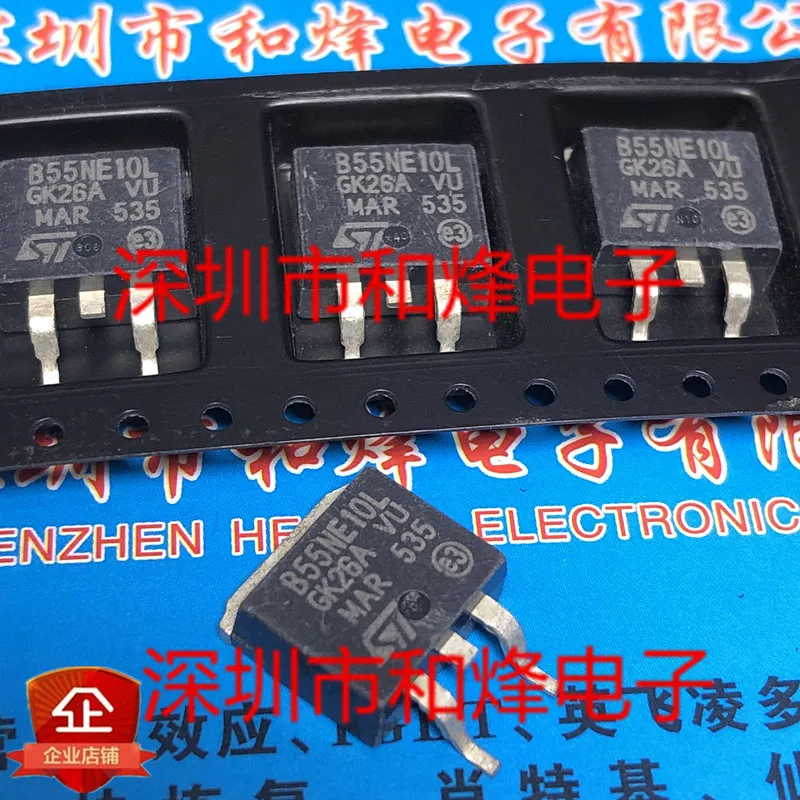 

5PCS-10PCS B55NE10L STB55NE10L TO-263 100V 55A NEW AND ORIGINAL ON STOCK