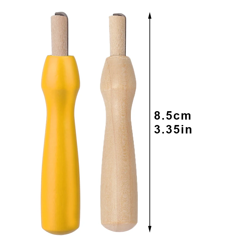 MIUSIE 4 шт. инструменты для валяния с деревянной ручкой шерстяной войлочной шерсти