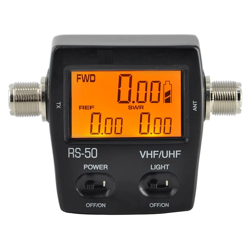 

RS-50 Digital SWR/Watt Meter 125-525MHz UHF/VHF M Type Conne