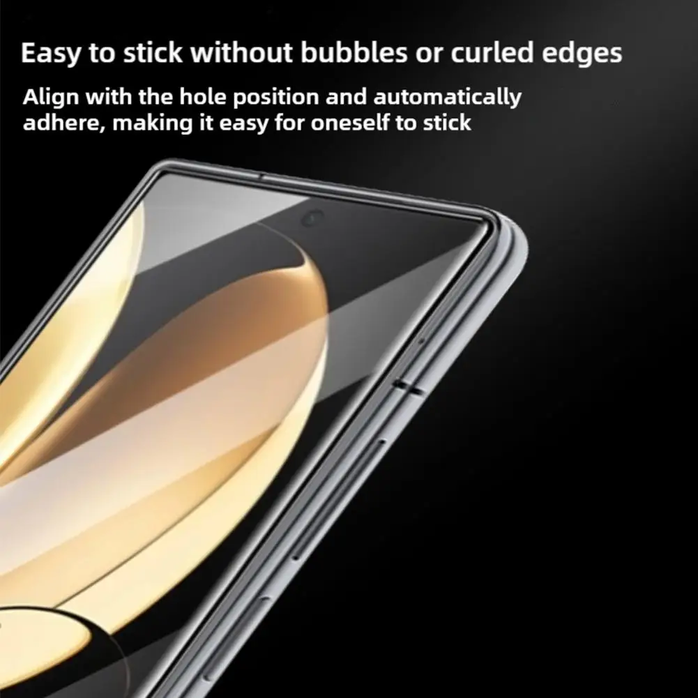 Для Realme GT7 Pro УФ-закаленная пленка защитная для экрана изогнутая от царапин полная