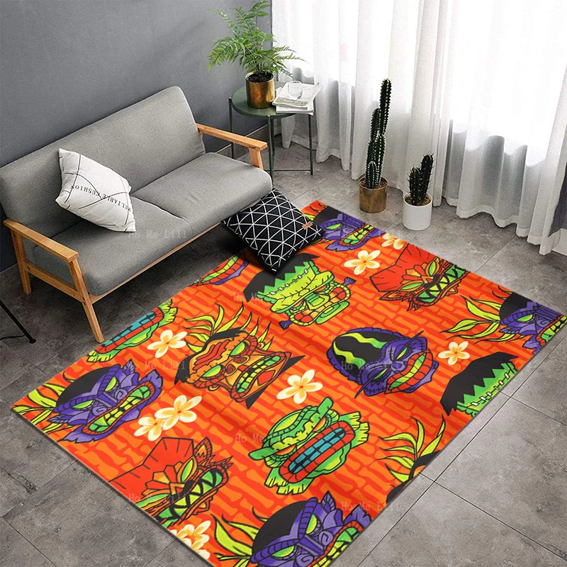 Волшебный психоделический гриб грибы монстр Тики лицо Ретро готический