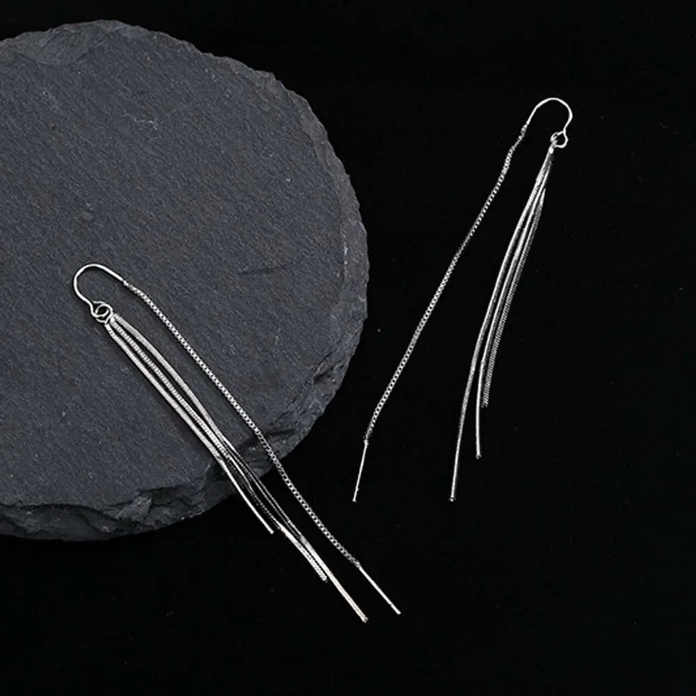 Длинные женские серьги-кисточки модные ювелирные изделия серьги-подвески серьги