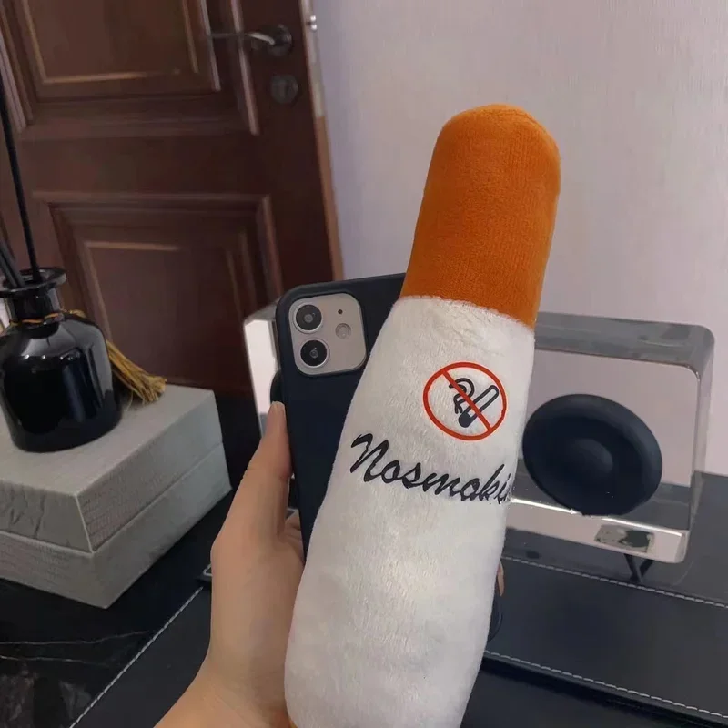 Фото Чехол для телефона с имитацией некурящих 3D, подходит для iPhone 7, 8, Plus, 11, 12, 13, 14, 15, 16 Pro Max, лучшая идея для подарка №4