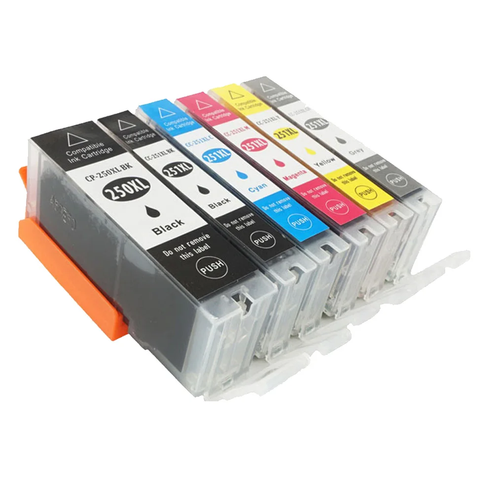 

PGI250 CLI251 XL Ink Cartridge for Canon IP7220 MG5420 MG5422 MX722 MX922 MG5520 MG6420 MG5522 MG5620 MG6620 IX6820 Printer