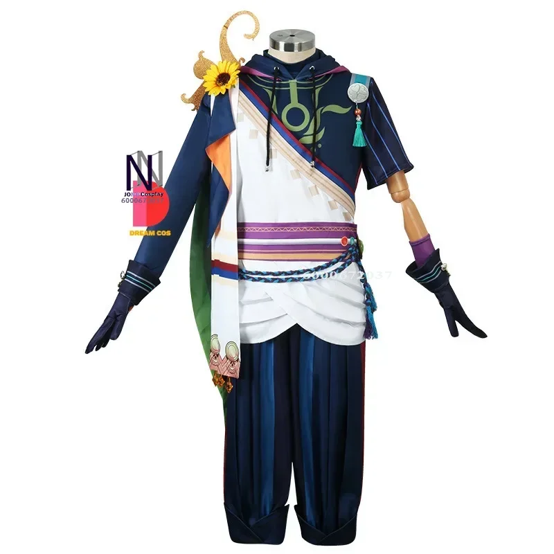 Game Genshin Impact Tighnari Cosplay Costume Dendro Archon Outfit Anime Blue Ocean Hot Search Trending Popular Sale