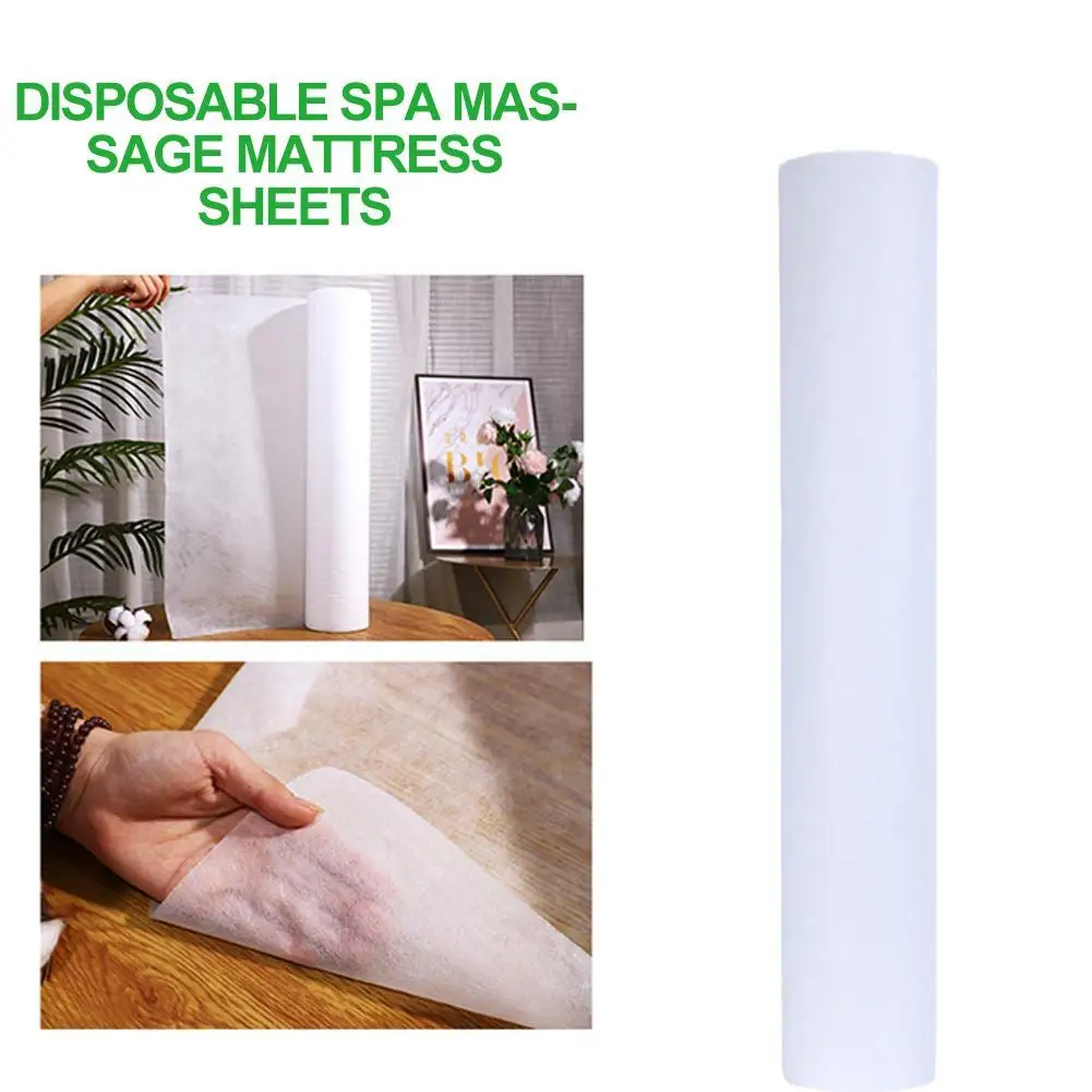 

Disposable Spa Massage Mattress Sheets Salon Massage Bed Sheets Non-Woven Headrest Paper Roll Table Cover Tattoo Supply 50*70cm
