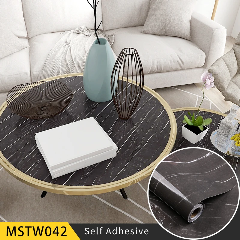 

Мраморные обои в новом стиле, самоклеящиеся водонепроницаемые наклейки на стену, декоративная пленка, кухонная наклейка, домашний декор