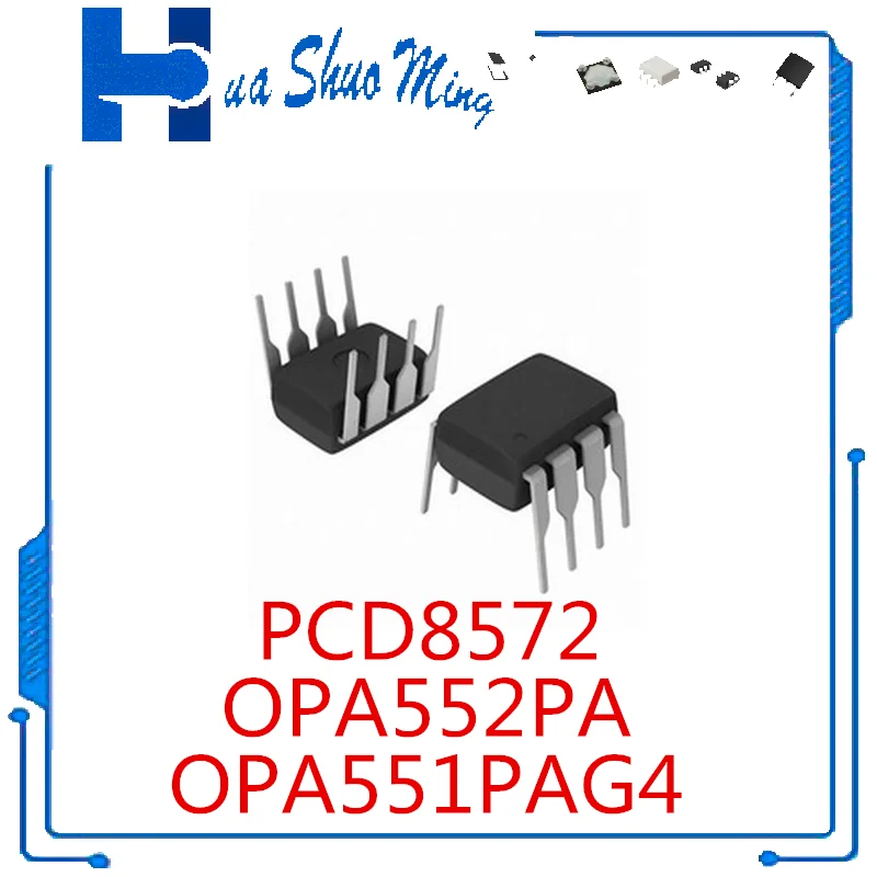 10 шт./партия OPA551PAG4 OPA551PA OPA551 OPA552PA OPA552 PCD8572/P PCD8572 DIP-8