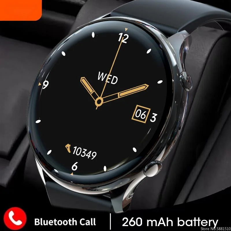 

Fashion Smart Watch Women Men 1.39" Blue Tooth Call Smartwatch Music Play Heartrate Blood Glucose Monitor Multi-locomotion Modes