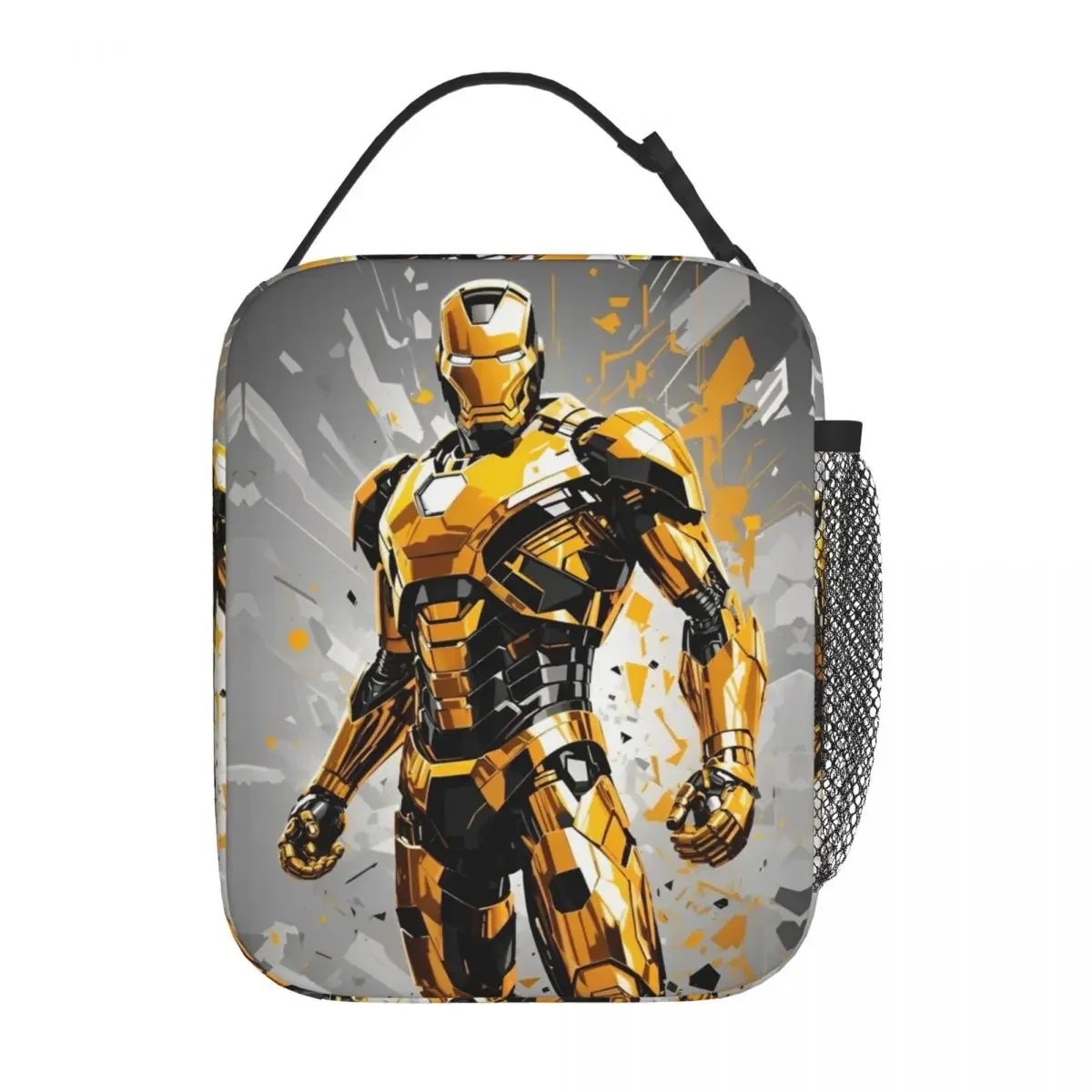 Изолированные Сумки Для Обеда С Функцией Возврата Героев Изолированный