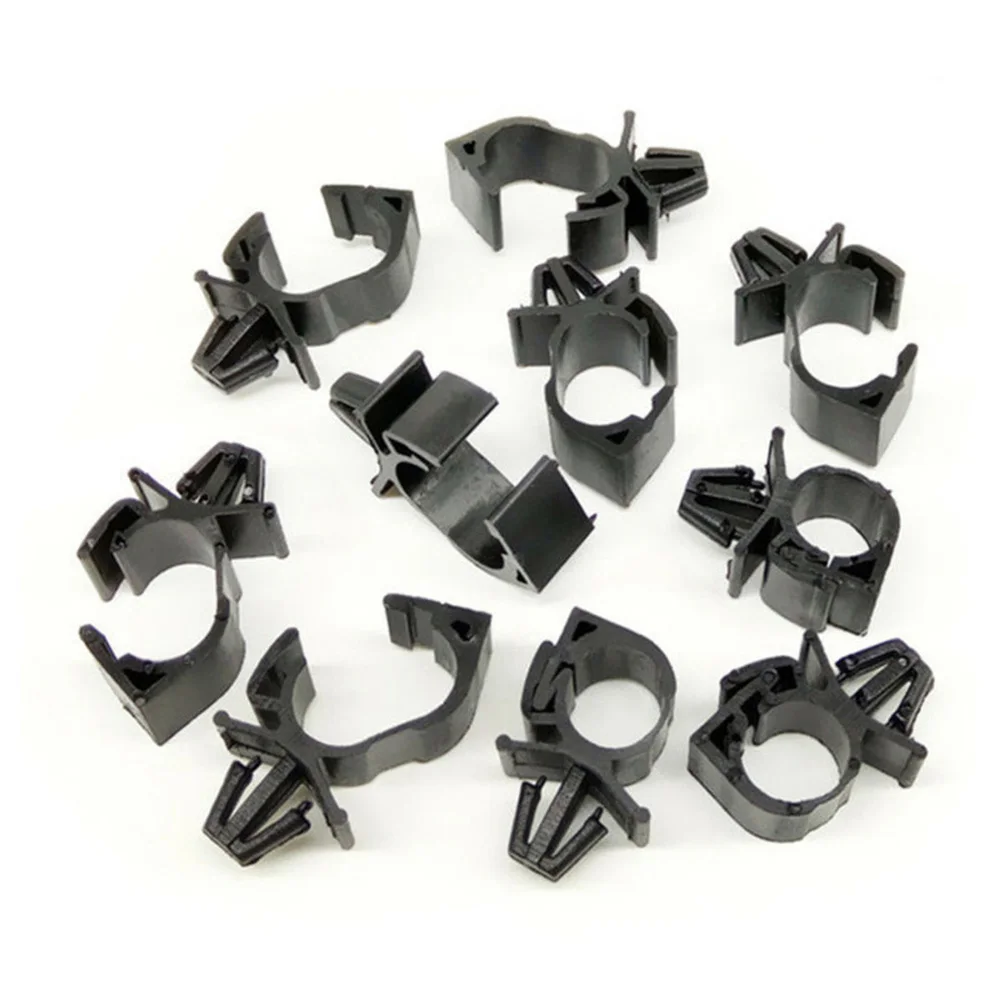 

Line Clips Car Oil Pipe Fastener Parts Wrap Cable Plastic Universal Wiring Harness Accessories Interior Durable