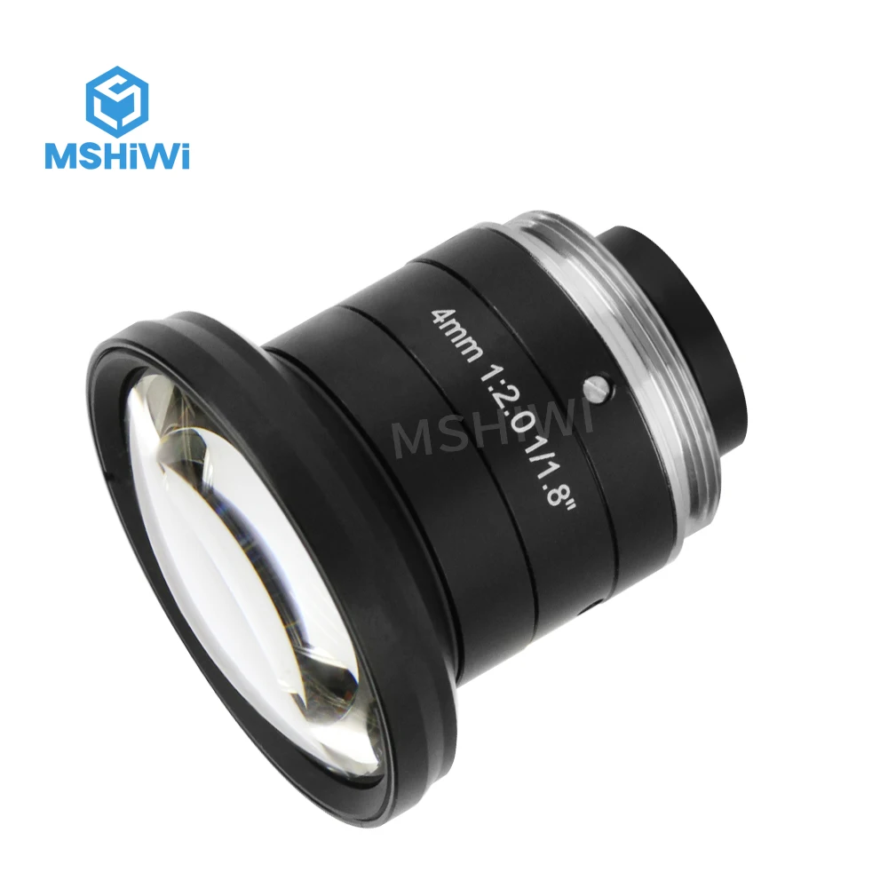 5MP Manual Iris Lens 4mm 6mm 8mm 12mm 16mm 25mm 35mm 50mm 75mmFixed Focal F2.0 1/1.8Inch C Mount Lightweight Machine Vision - купить по