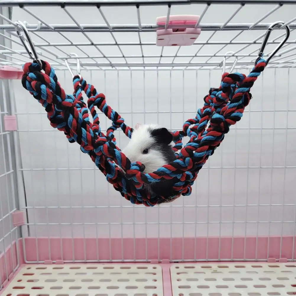 

Climbing Net Lightweight Pet Bed Quilt Small Animal Hammock Climbing Net