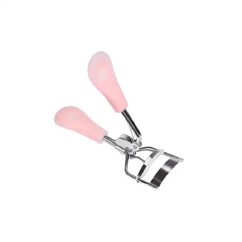 

ELECOOLHandle + Silicone Replacement Pads Eyelash Curler Curl Eye Lash Cosmetic Makeup Eyelash Curler Curling Tweezers Tool
