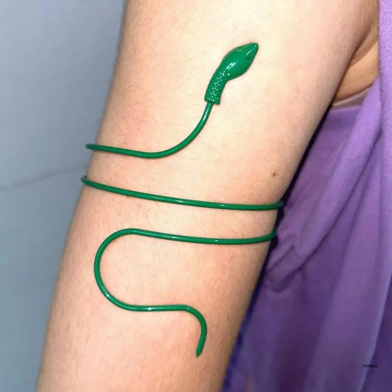 Манжеты на руку в готическом стиле Mean Serpent форме змеи вихревой корпус