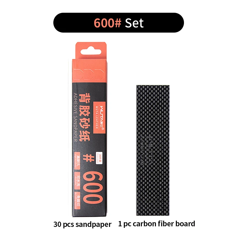 

Листы шлифовальной наждачной бумаги WUTA с доской из углеродного волокна