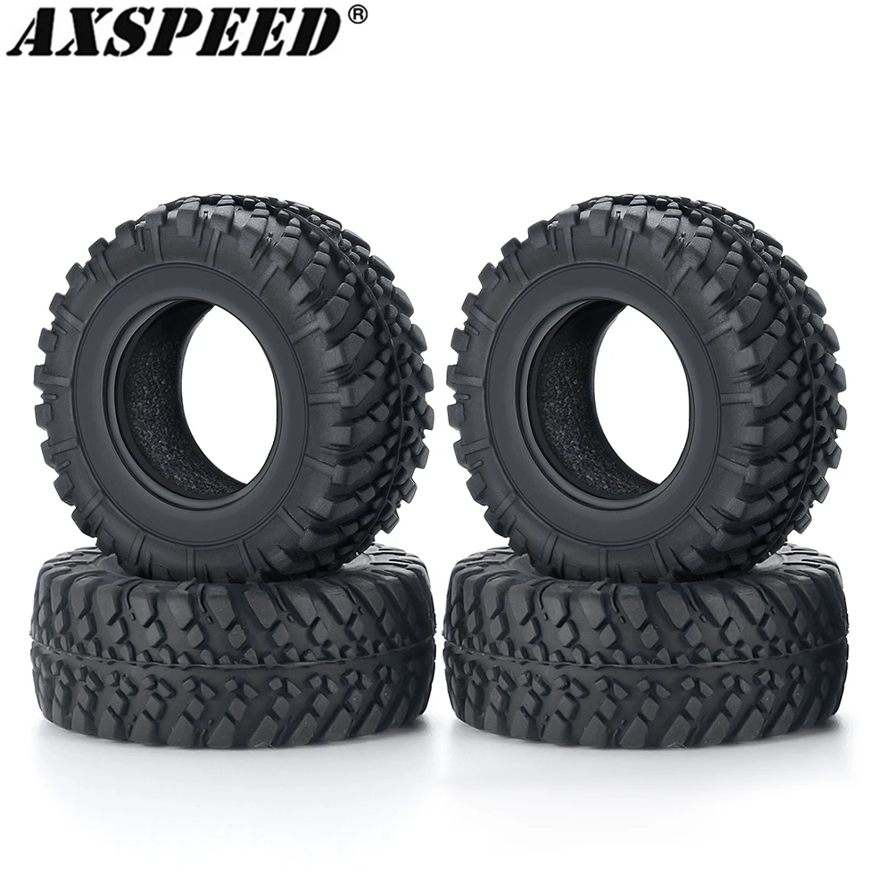 

Резиновые шины AXSPEED 4 шт., колеса, шины 15x38 мм для Kyosho 1/18 Jimny, детали для обновления