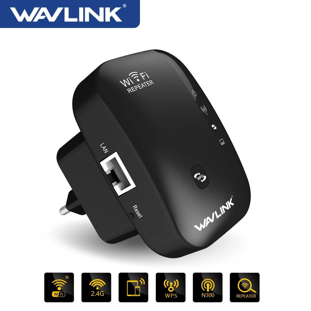 

Wavlink WiFi Extender Amplifier 300Mbps WiFi Booster Wi Fi Signal 802.11n Wifi Long Range Wireless Wi-Fi Repeater Access Point