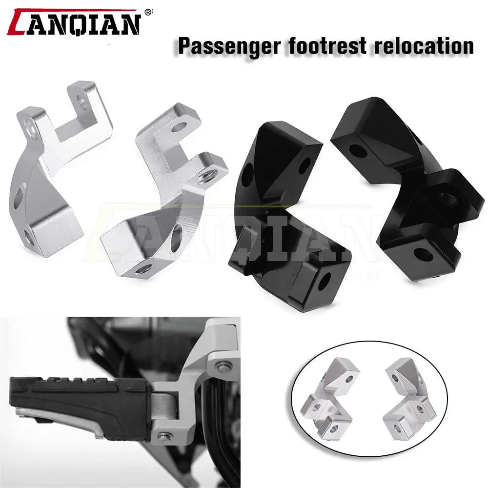 

For BMW R1250GS R1250 GS R 1250 GS Adventure ADV. 2018 2019 2020 2021 CNC Motorcycle Foot Peg Passenger Footrest Lowering Kit