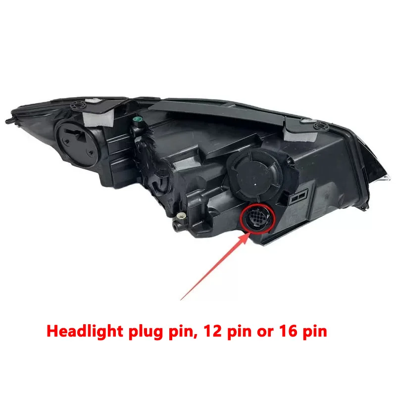 Фото Для Land Rover Discovery Freelander 2015-2019 годов выпуска: внутренний жгут проводов фары, разъем проводки фары, группа проводов, электрическая схема. №2