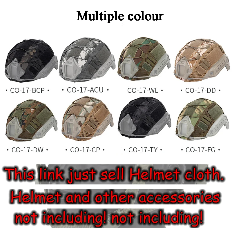 Чехол для шлема Multicam аксессуары страйкбола и охоты чехол CS Wargame Ops-Core FAST PJ BJ MH