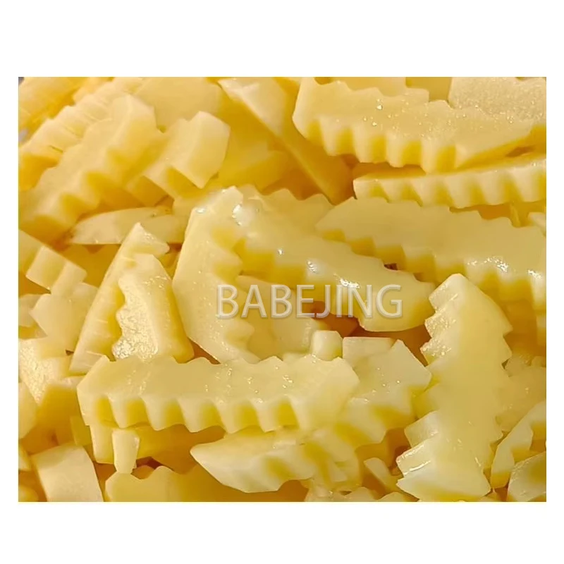 Фото Машина для производства картофельных чипсов Wolf Tooth Corrugated, 200 Вт, полностью автоматическая, с подачей картофеля из нержавеющей стали, коммерческое кухонное оборудование №2