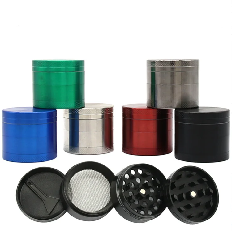 

4-Layer 36/44mm Zinc Alloy Metal Weed Herbal Herb Tobacco Grinders Weed Grinders Smoking Pipe Weed Accessories Tobacco Pipes Pip