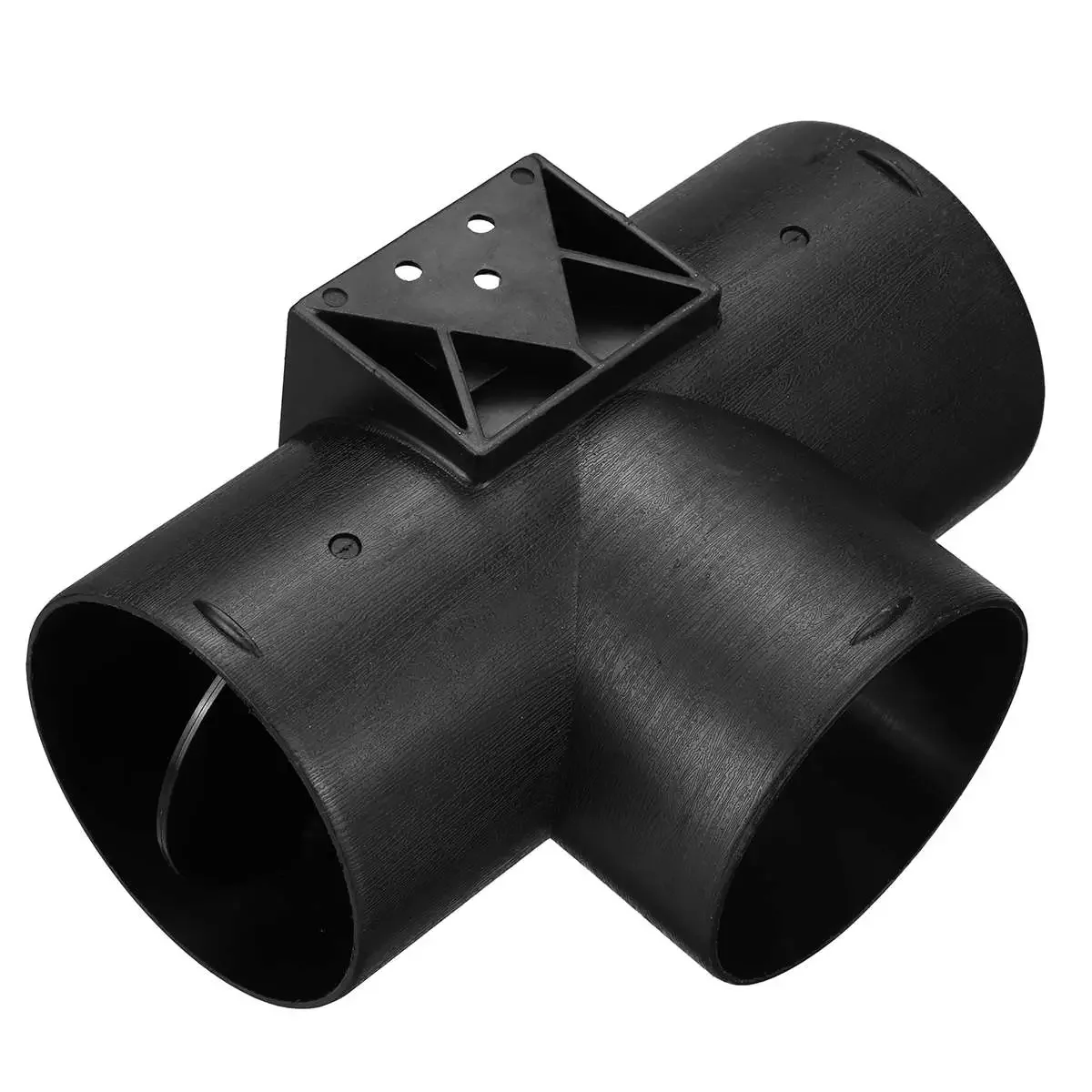 

75mm T Air Vent Duct Joiner Connector Outlet Tee Ducting Connector With Vavle Flap For Webasto Air Diesel Parking Heater Parts