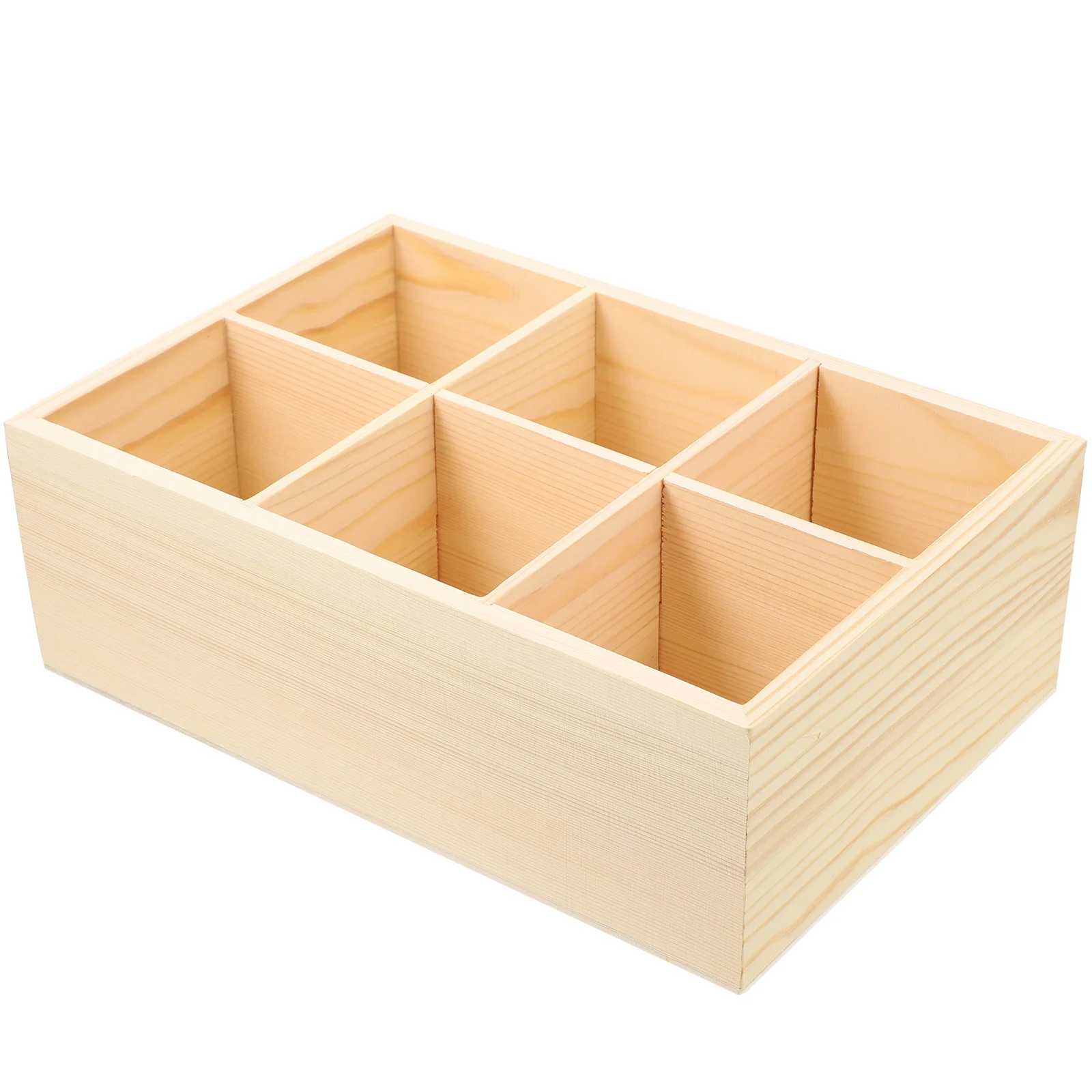 

Brush Holder Makeup Accessories Wooden Marker Multi-slots Organizer Desk Brushes