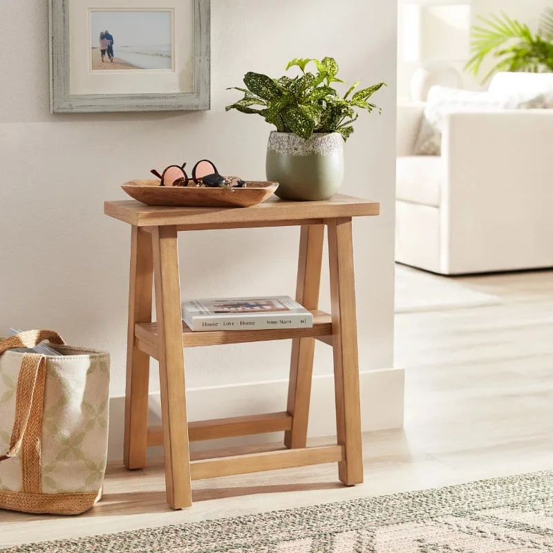 

Better Homes & Gardens Parkridge Solid Wood Narrow Accent Styling Table, Natural Oak finish, by Dave & Jenny Marrs