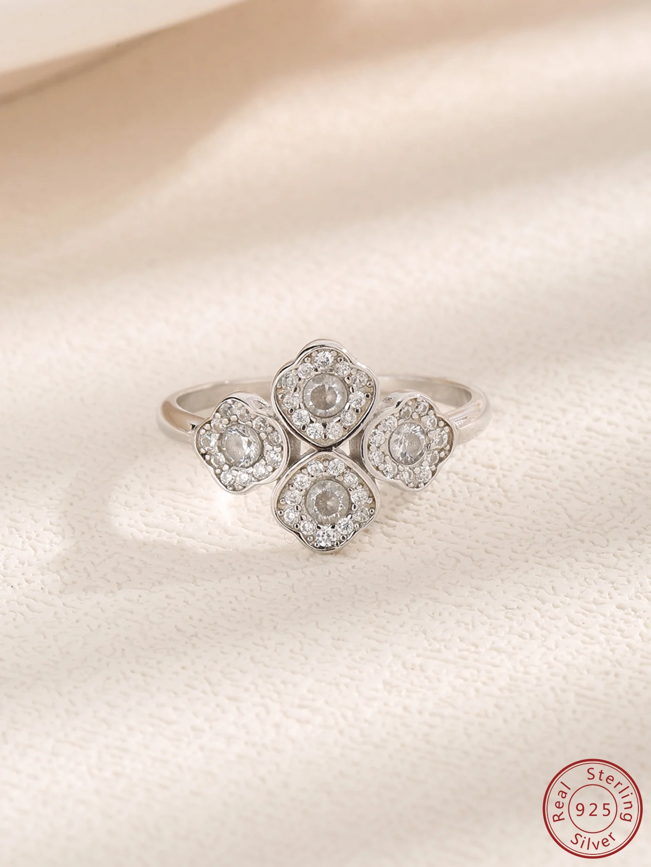 

Женское кольцо из серебра 100% пробы, 2023