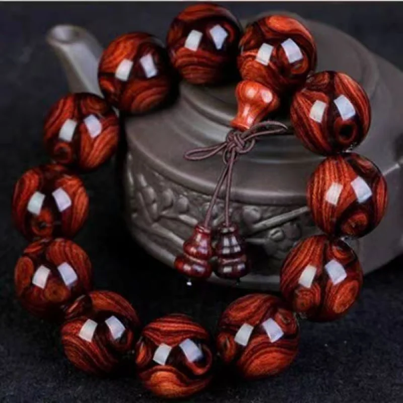 Аутентичный браслет Hainan Huanghua -to-Eye из старых материалов морские желтые бусины