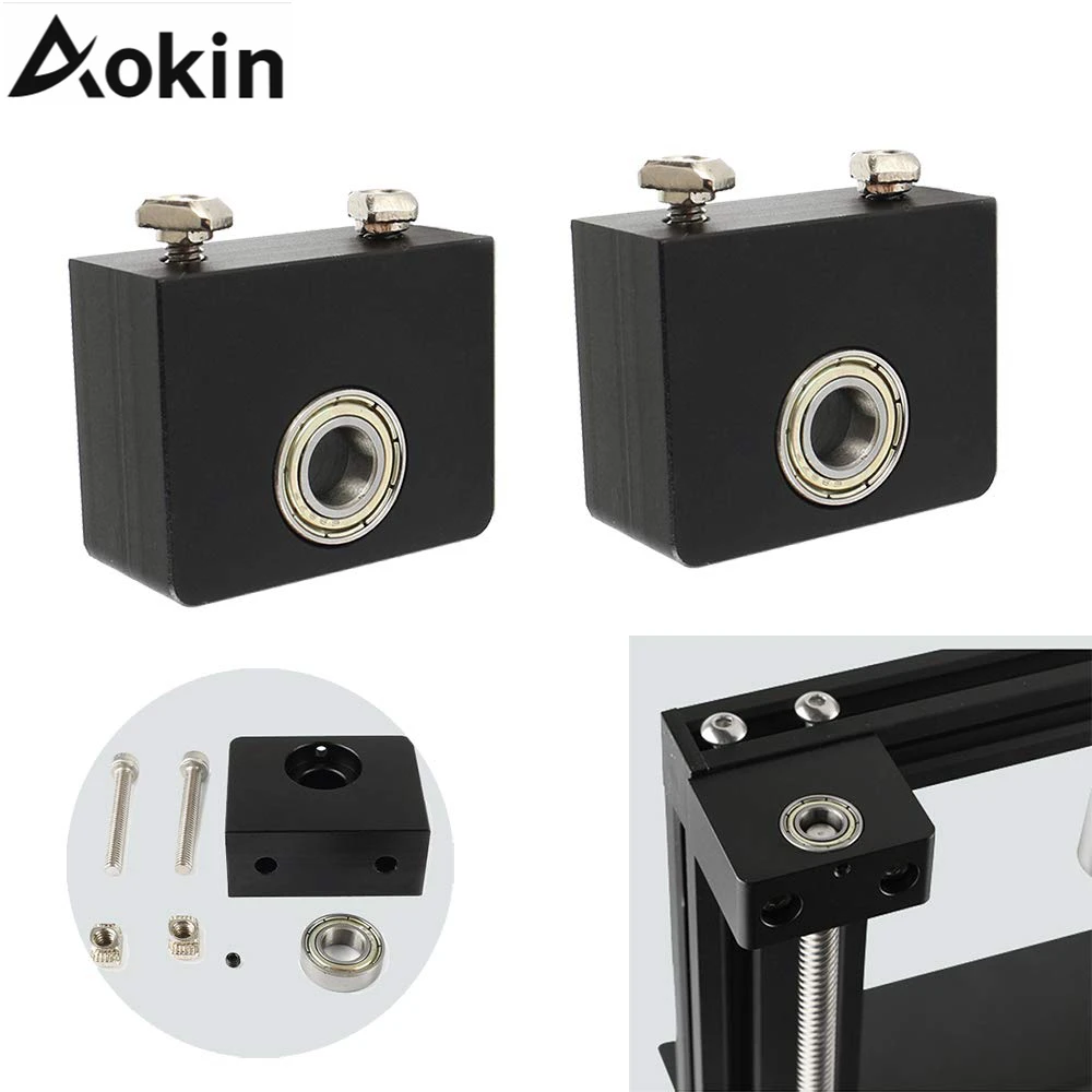 Обновленный алюминиевый ходовой винт по оси Z для 3D-принтера верхнее крепление