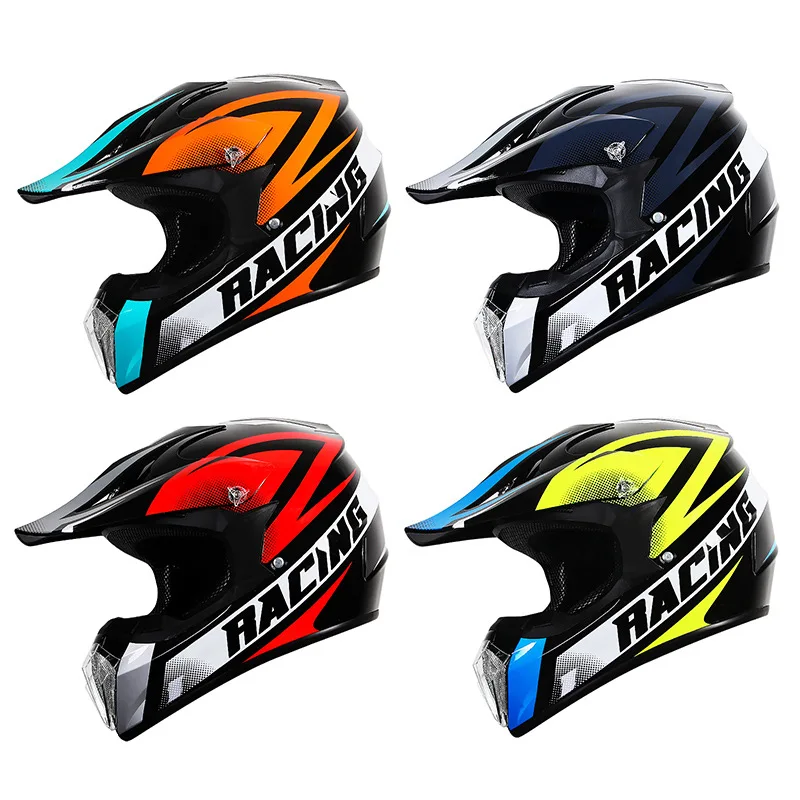 Karting Electric Motorcycle Adult Off-road Racing Helmet Men And Women Rally Helmet Mountain Racing Downhill Full Helmet enlarge