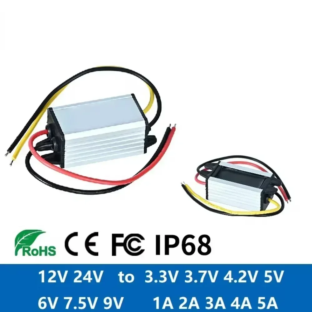

WAOHEI Конвертер напряжения 24V 12V в 7.5V 6V 9V