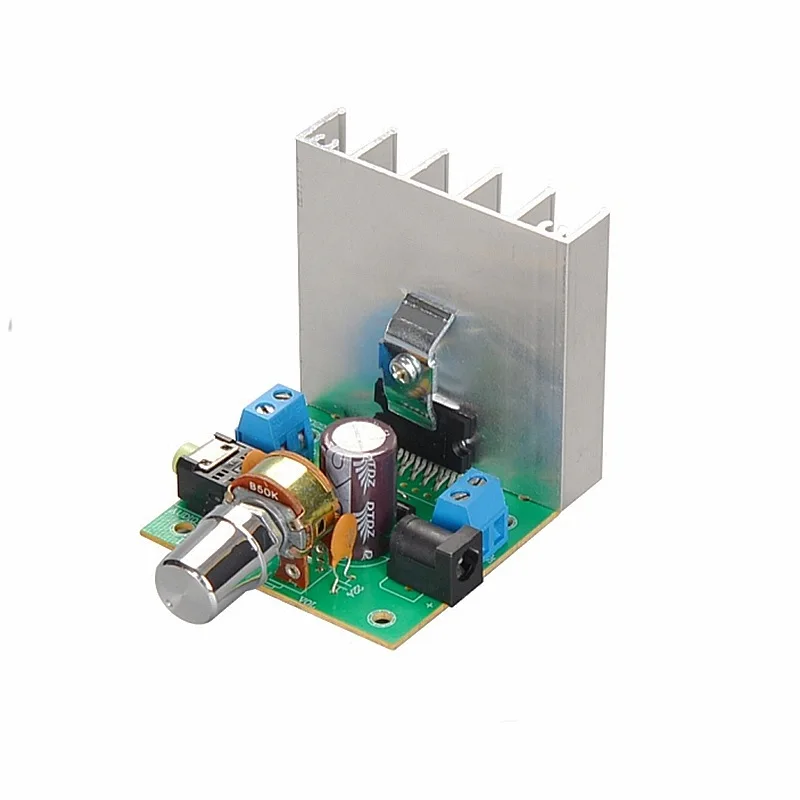 DX-7266 14W Плата усилителя мощности двухканальная Бесшумная 12V