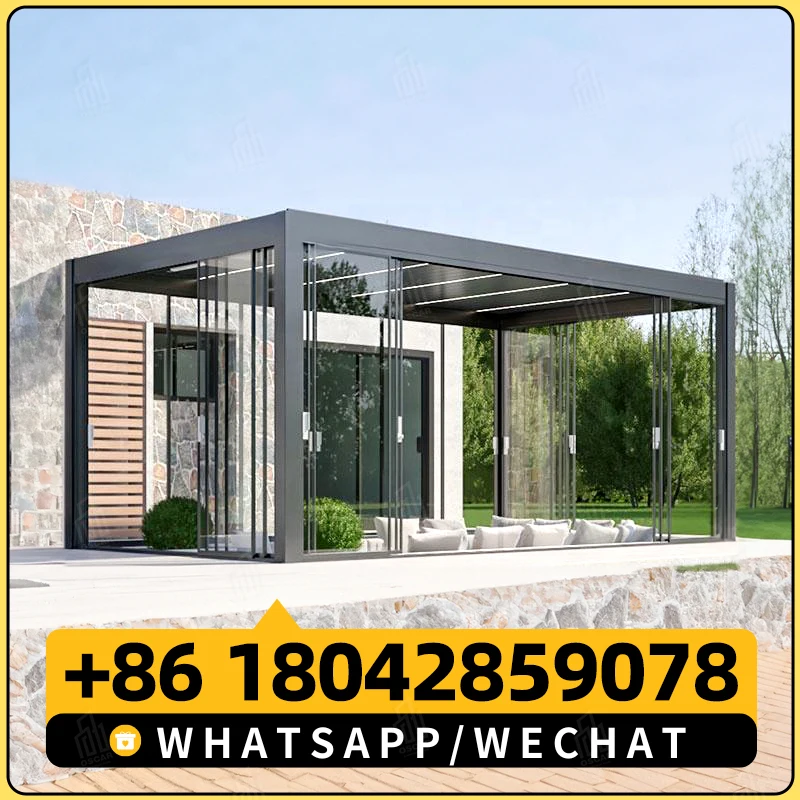 Садовые беседки Канопы Арки Биоклиматические арборы Перголы Tenda