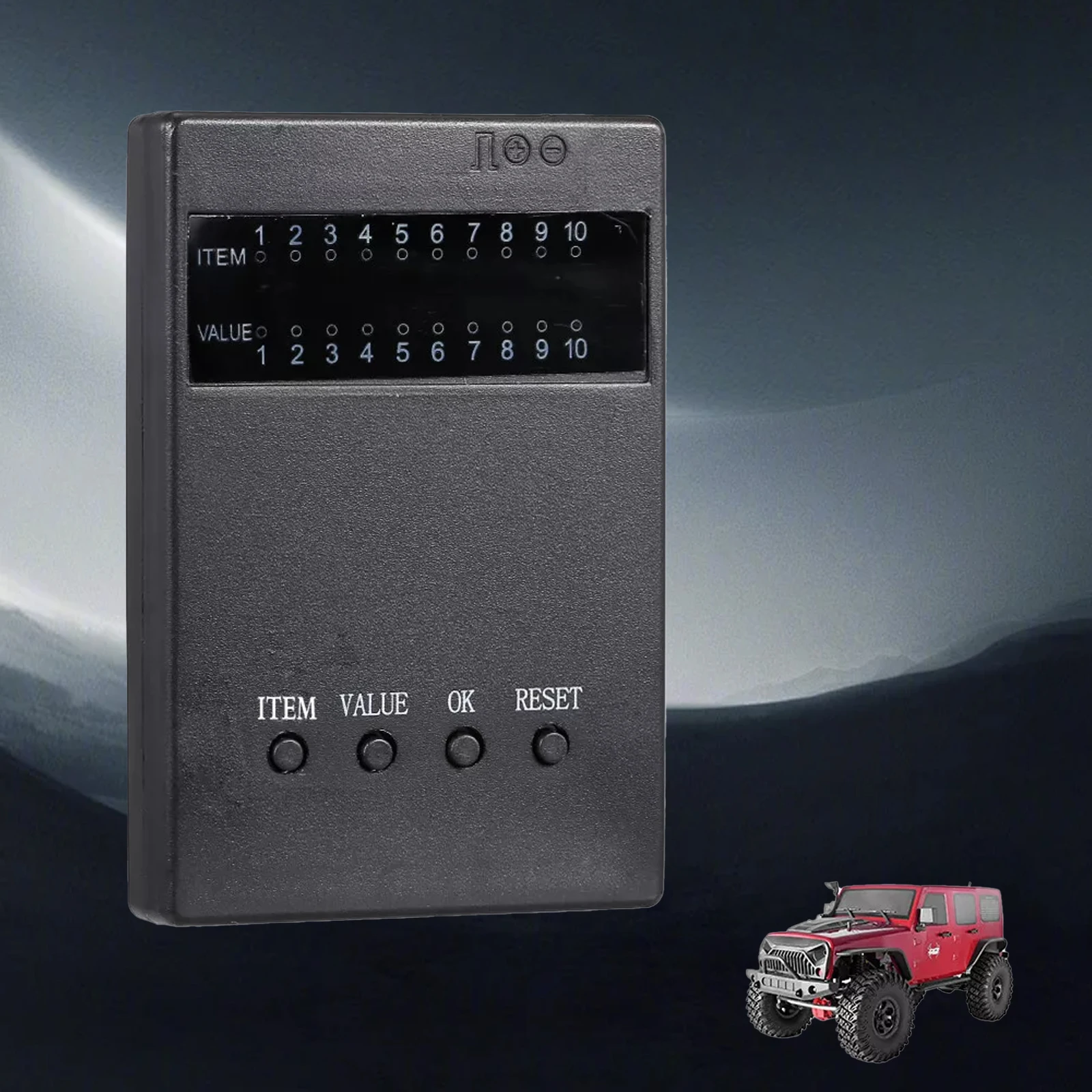 1/10 автомобильная бесщеточная карта программирования с дистанционным