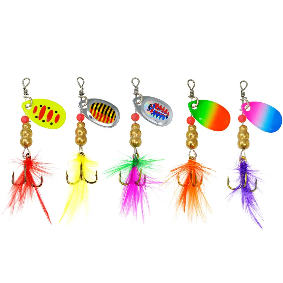 WALK FISH металлическая приманка в виде ложки для спиннинга 53/60 мм 3/4 дюйма