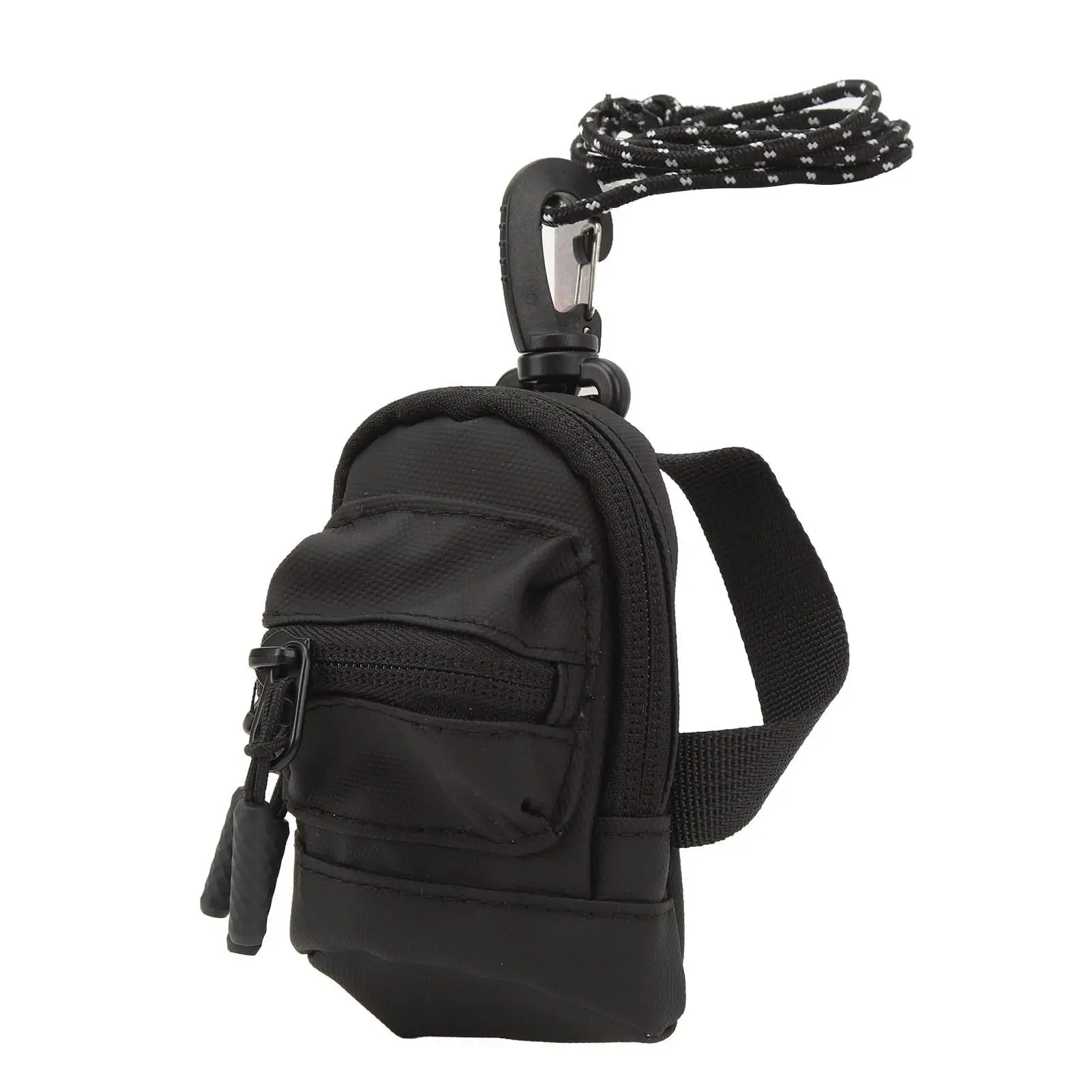 Легкий бумажник из ткани Оксфорд с ремешком-Портативная Черная молния для