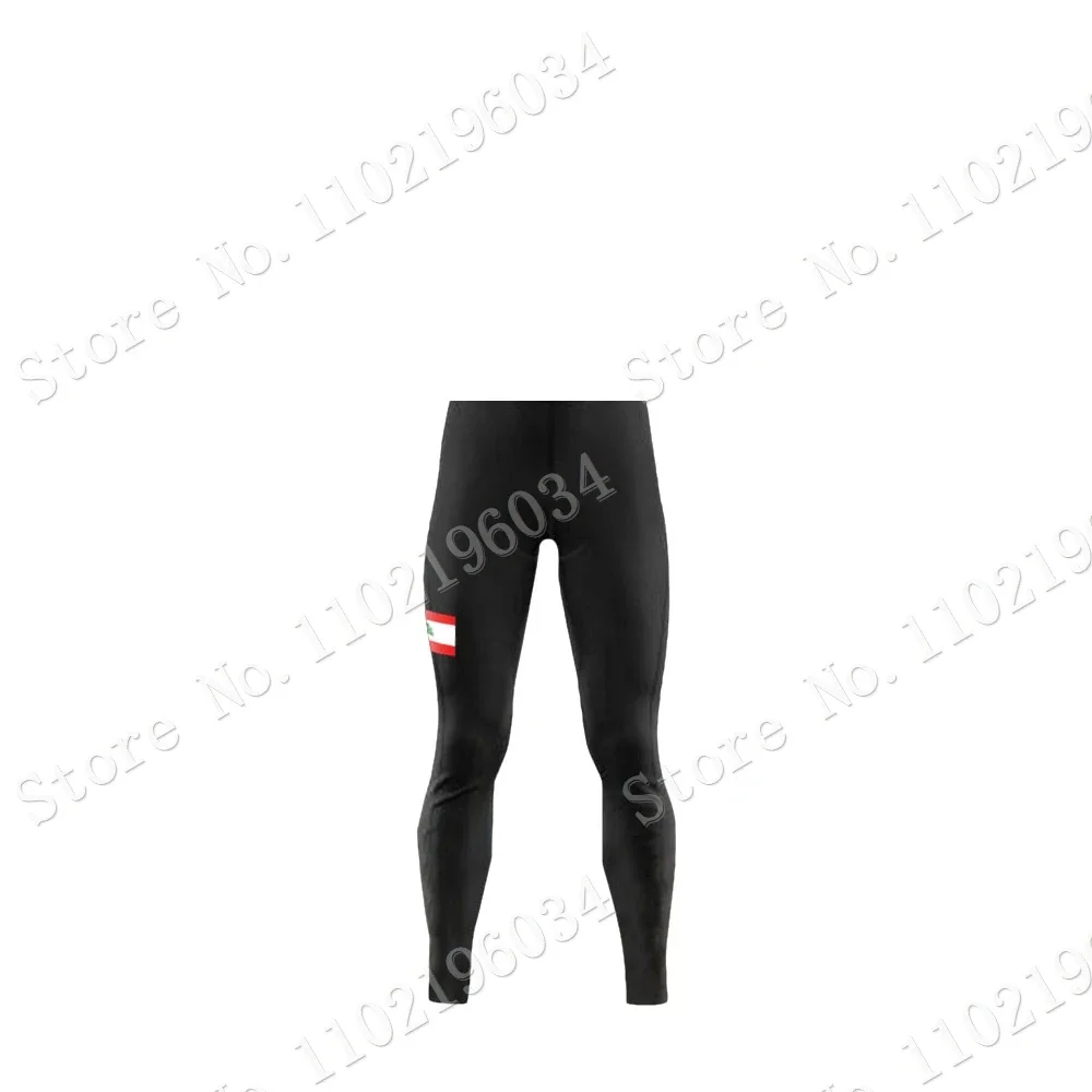 2023 Ливан национальный Велоспорт Джерси комплект с длинным рукавом зимняя