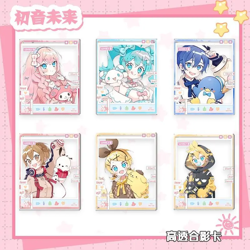 Новый брелок Hatsune Miku Rin Len Kaito Meiko периферийные устройства в стиле аниме милый