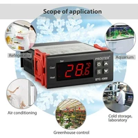 12v 220v thermostat with line stc 1000 aquarium hatching electronic digital temperature controller switch household appliances